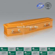 LUXES MDF caixões estilo australiano caixões colorida com forro de caixão